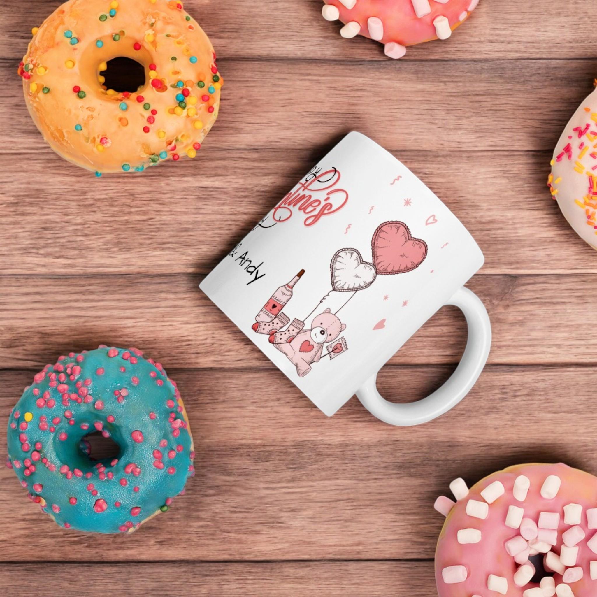 Creative Valentine's Day Designs - Personalized Gifts with Your Name, Customizable Art, Valentine's Day Present, Personalized Love Art